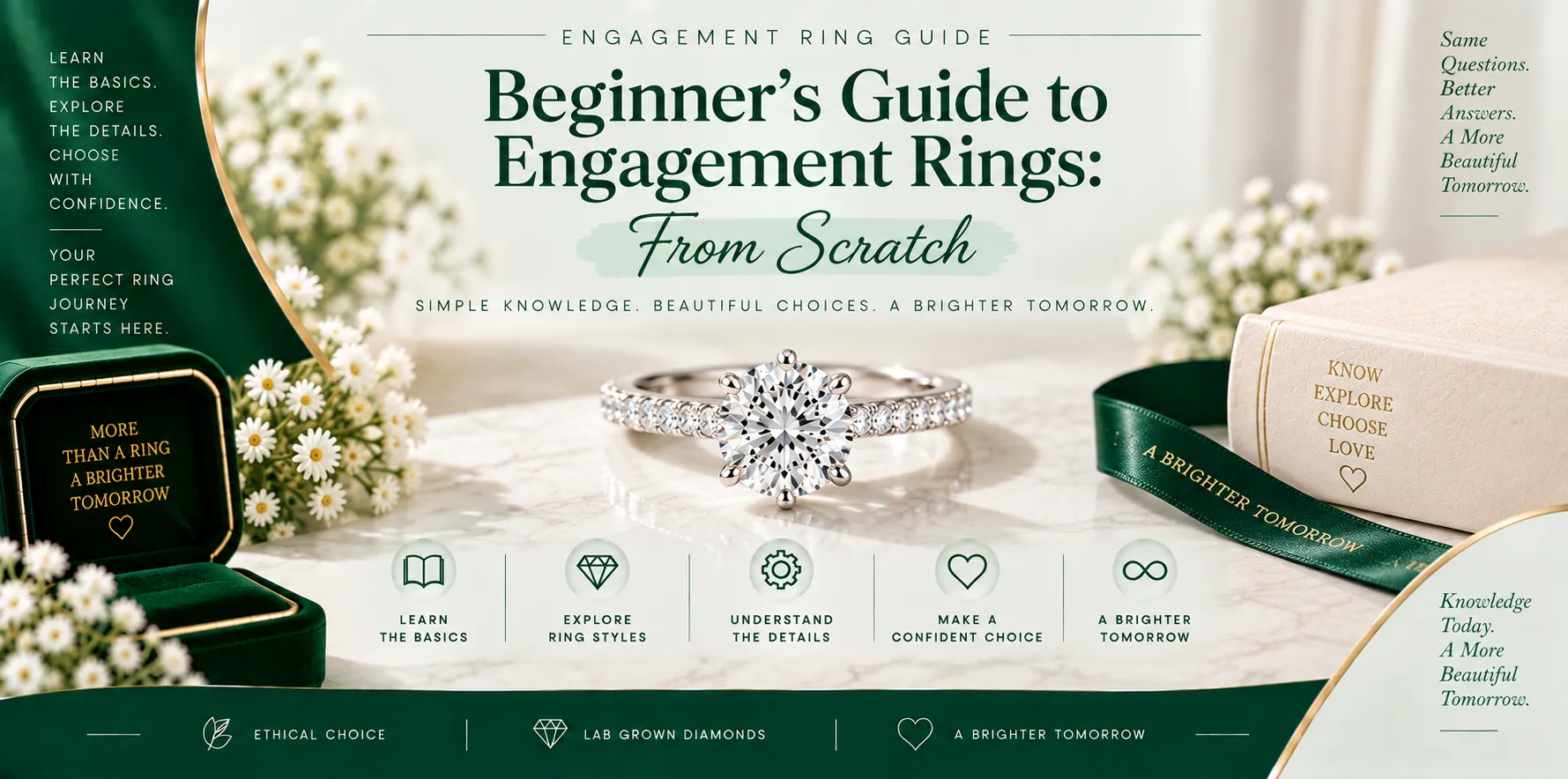 Beginner's Guide to Engagement RingsFrom Scratch