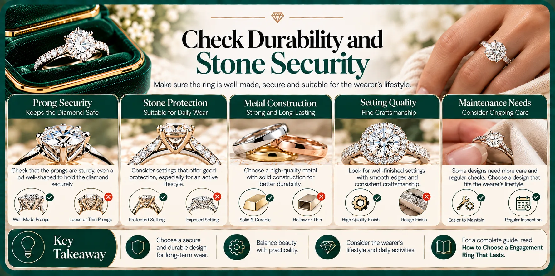 Check Durability and Stone Security Check Durability and Stone Security