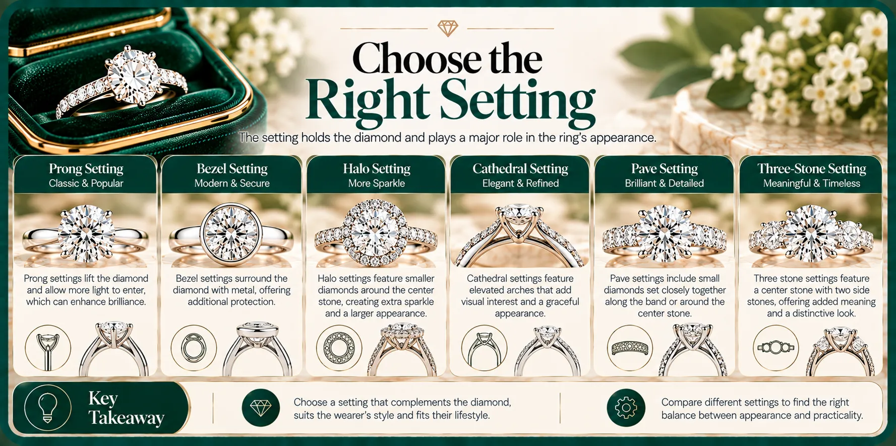 Choose the Right Setting Choose the Right Setting
