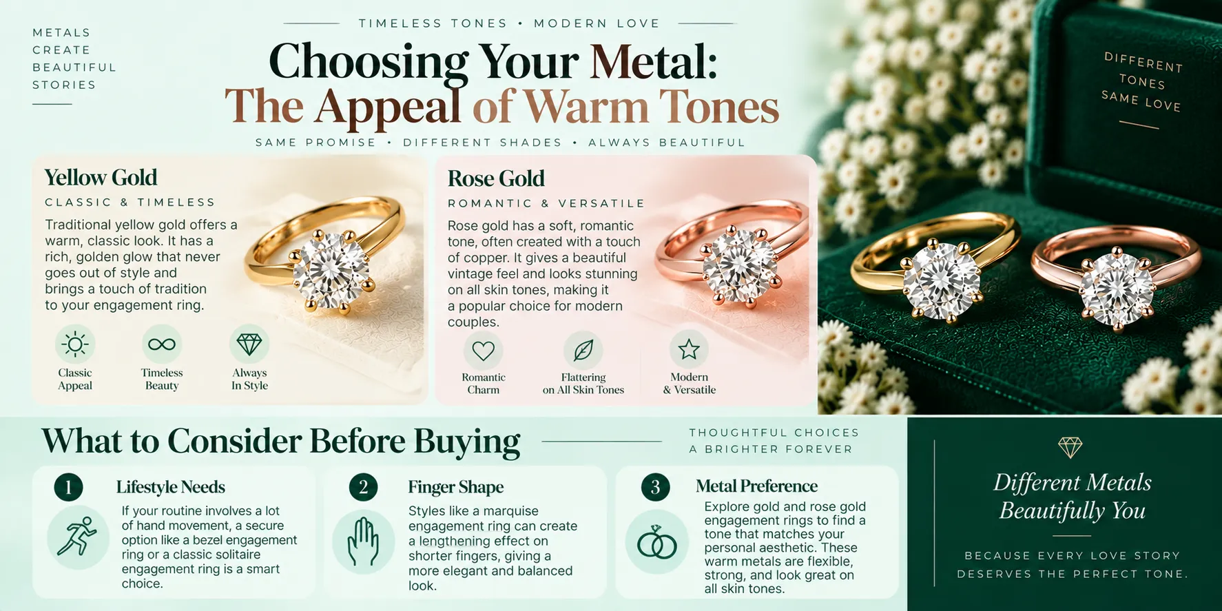 Choosing Your Metal The Appeal of Warm Tones