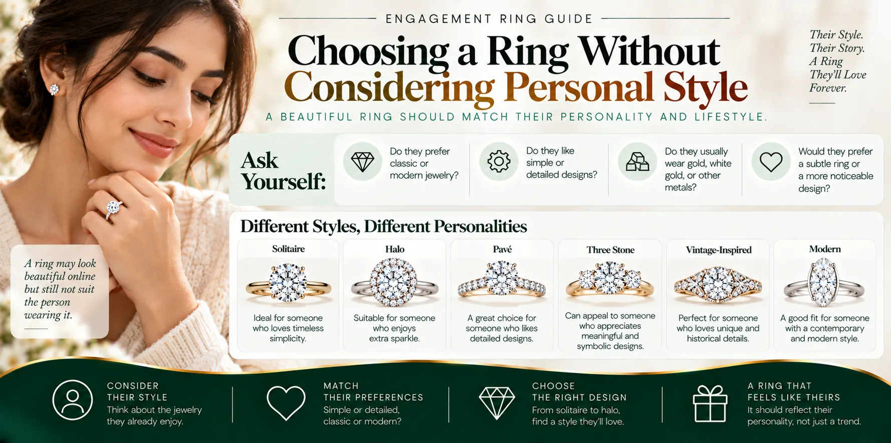 Choosing a Ring Without Considering Personal Style Choosing a Ring Without Considering Personal Style