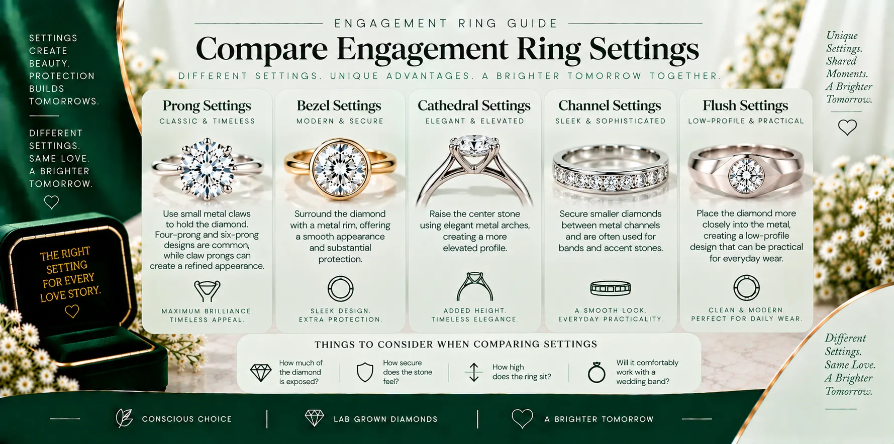 Compare Engagement Ring Settings Compare Engagement Ring Settings