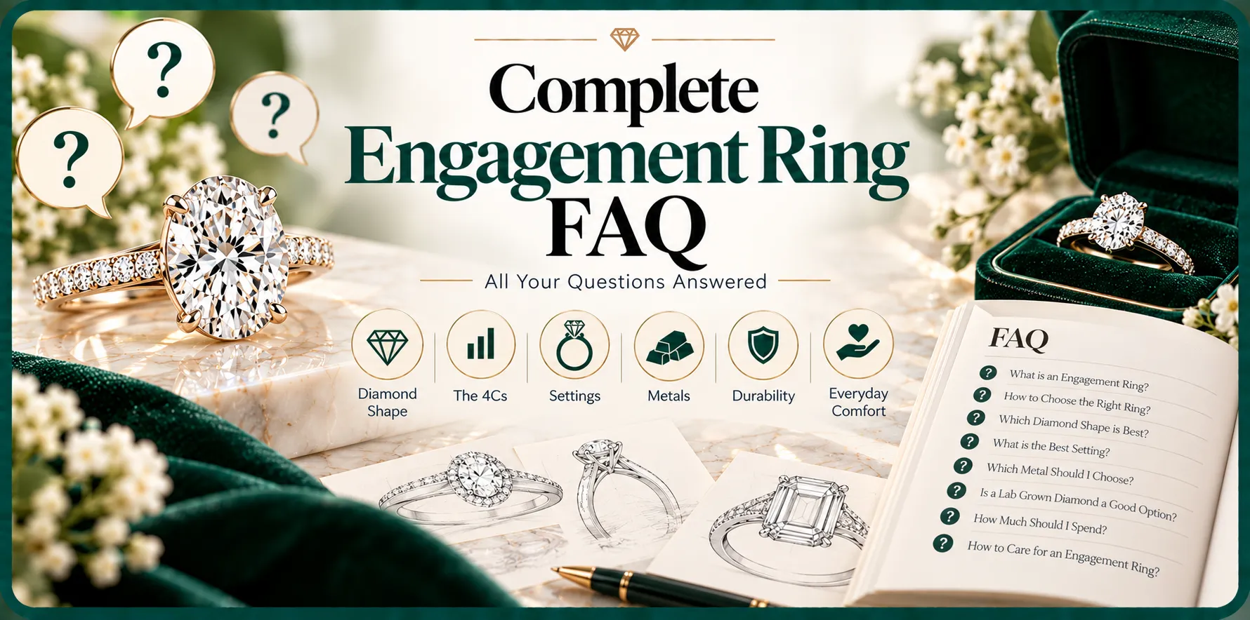 Complete Engagement Ring FAQ