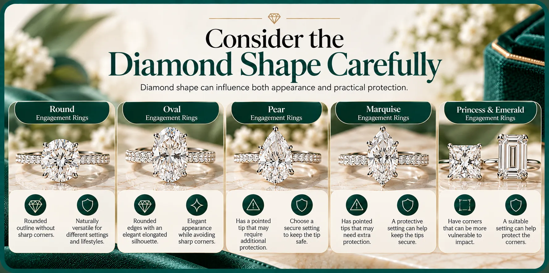 Consider the Diamond Shape Carefully Consider the Diamond Shape Carefully