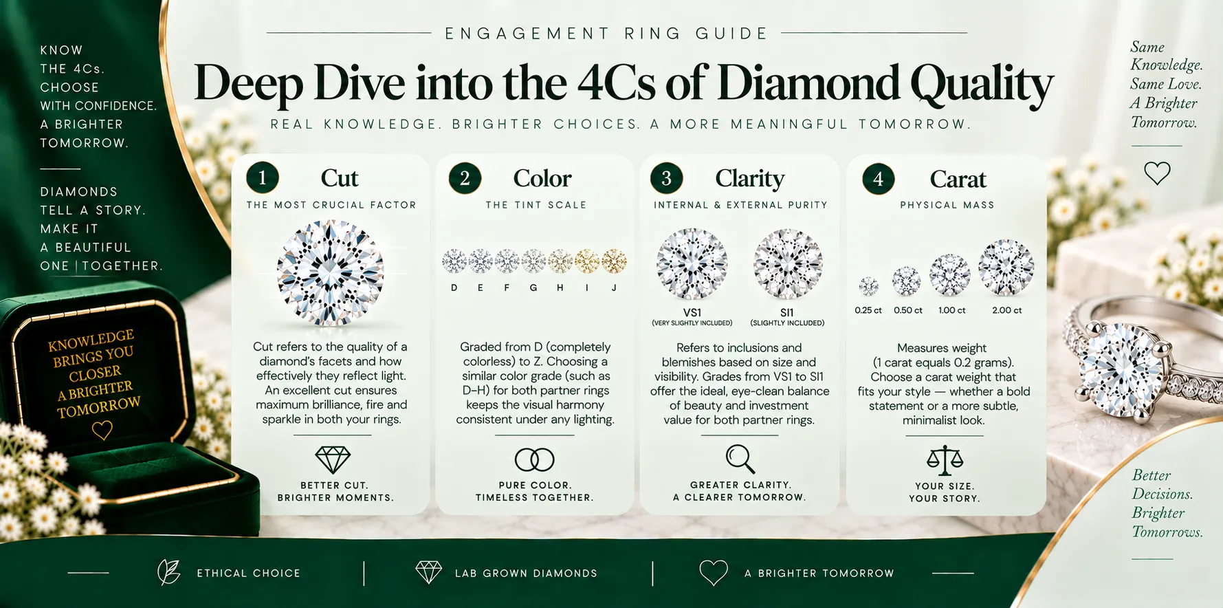 Deep Dive into the 4Cs of Diamond Quality Deep Dive into the 4Cs of Diamond Quality