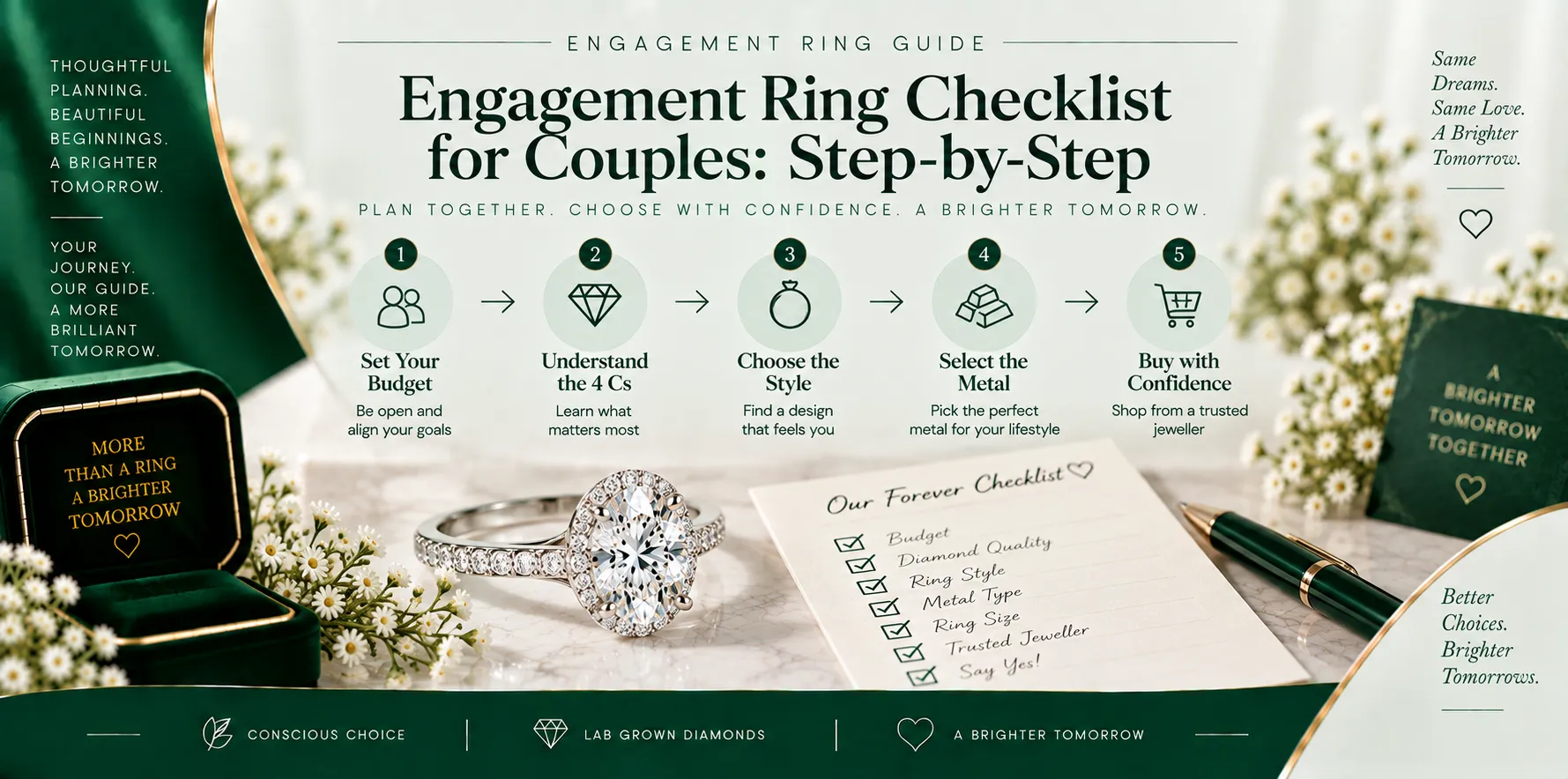 Engagement Ring Checklist for Couples Step-by-Step