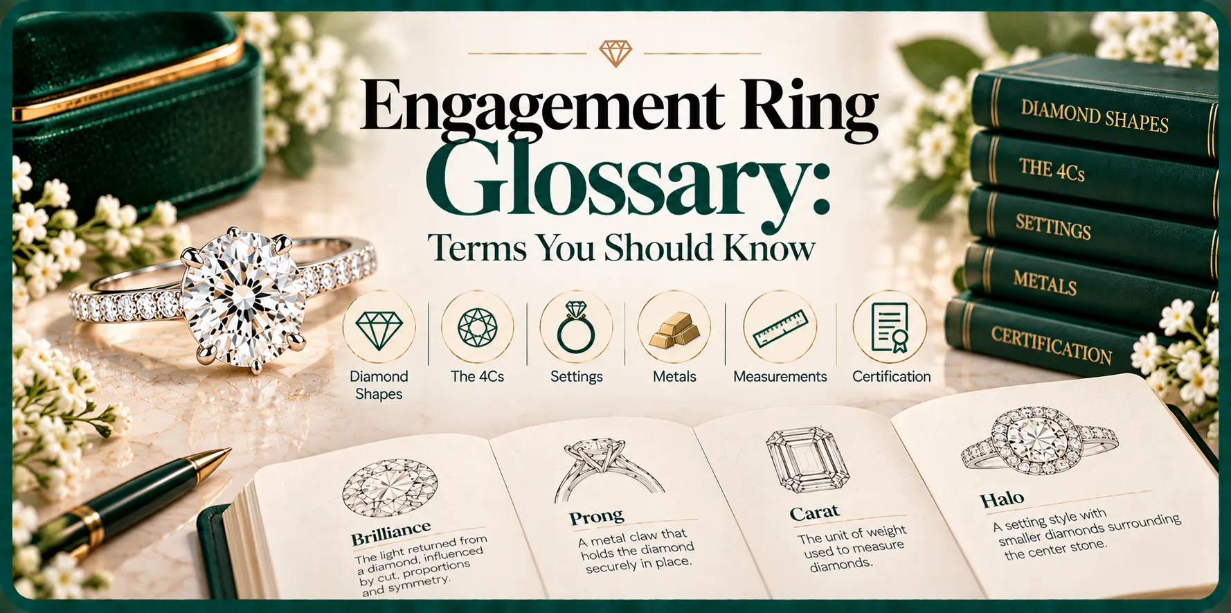 Engagement Ring Glossary Terms You Should Know