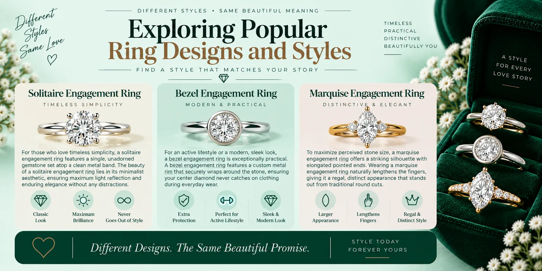 Exploring Popular Ring Designs and Styles Exploring Popular Ring Designs and Styles