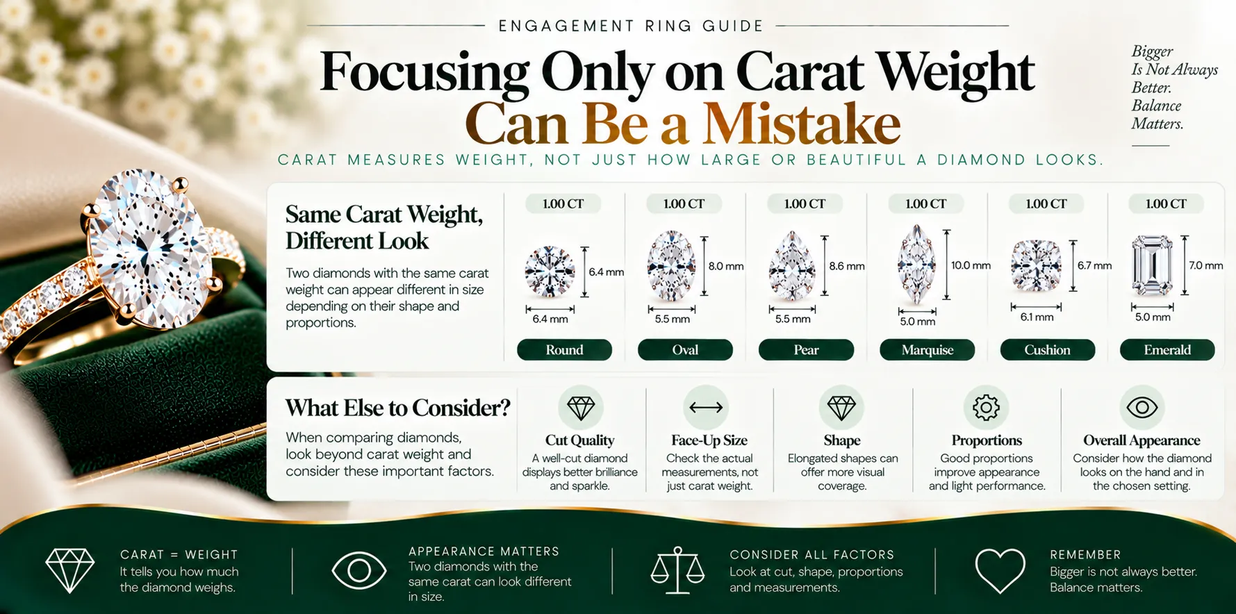 Focusing Only on Carat Weight Focusing Only on Carat Weight