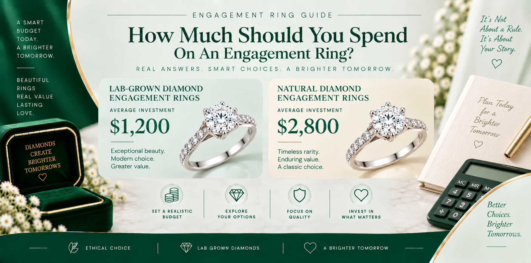 How Much Should You Spend On An Engagement Ring How Much Should You Spend On An Engagement Ring