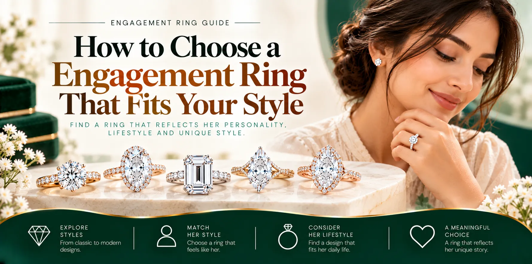 How to Choose a Engagement Ring That Fits Your Style