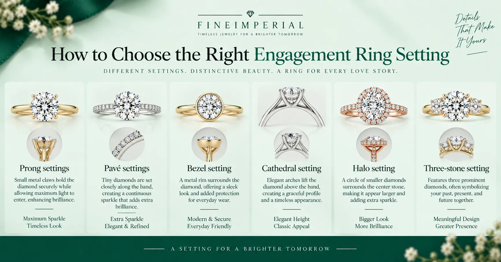 How to Choose the Right Engagement Ring Setting How to Choose the Right Engagement Ring Setting