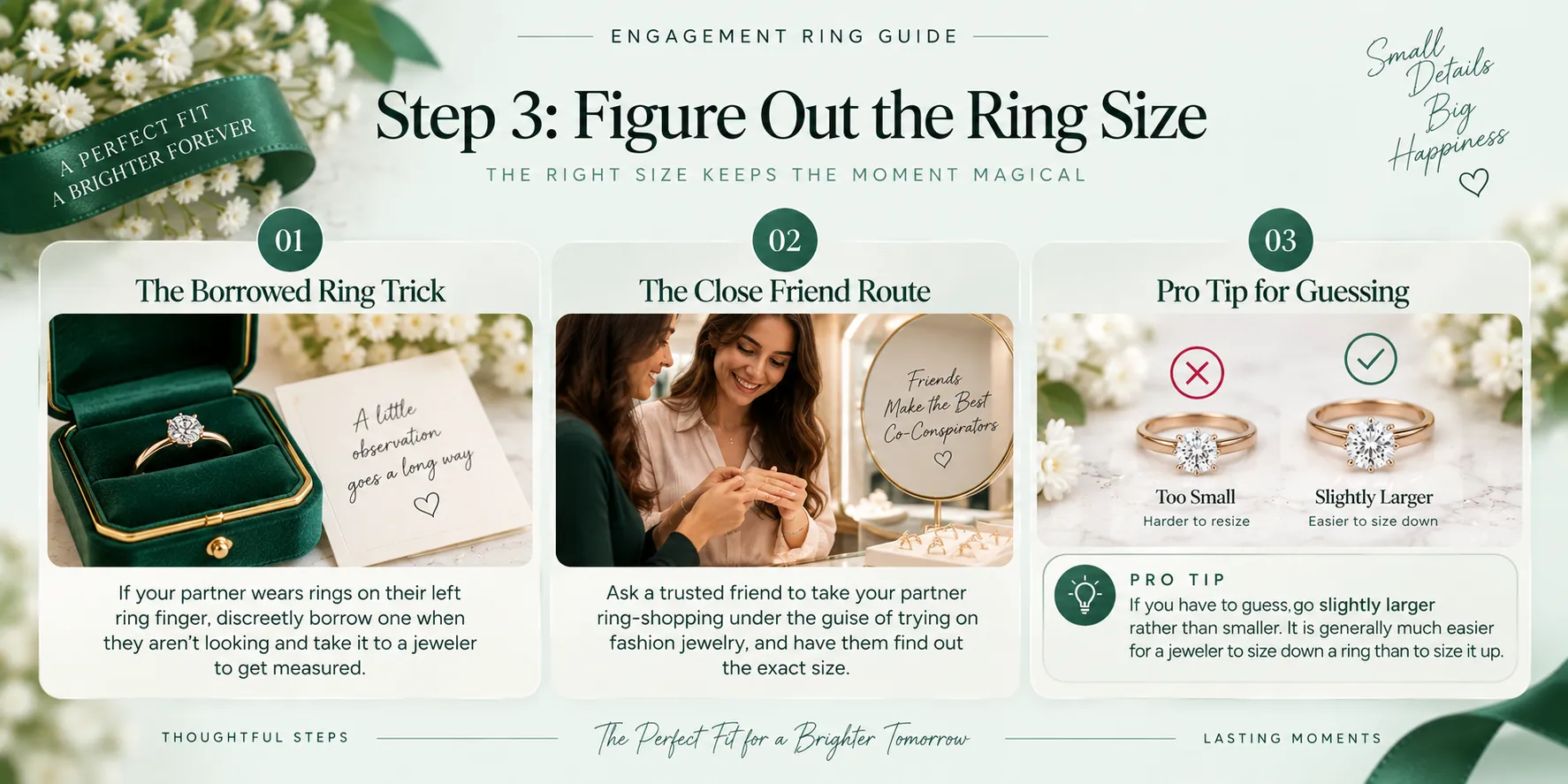 Step 3 Figure Out the Ring Size Step 3 Figure Out the Ring Size