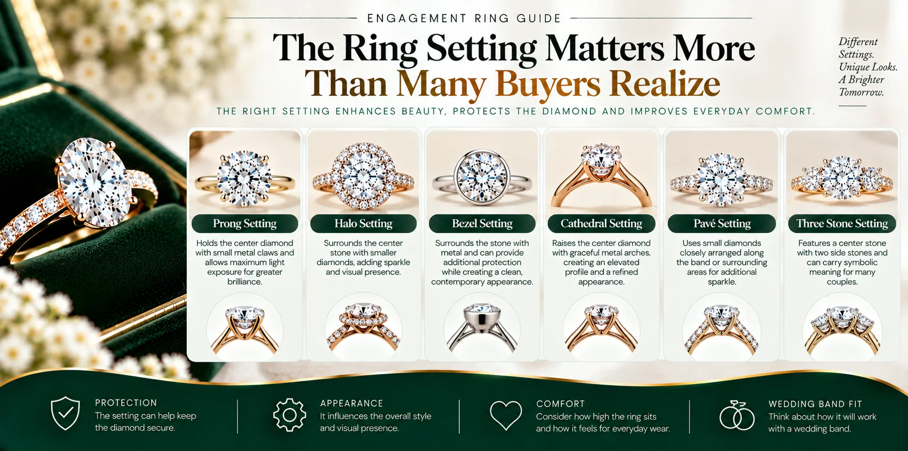 The Ring Setting Matters More Than Many Buyers Realize The Ring Setting Matters More Than Many Buyers Realize