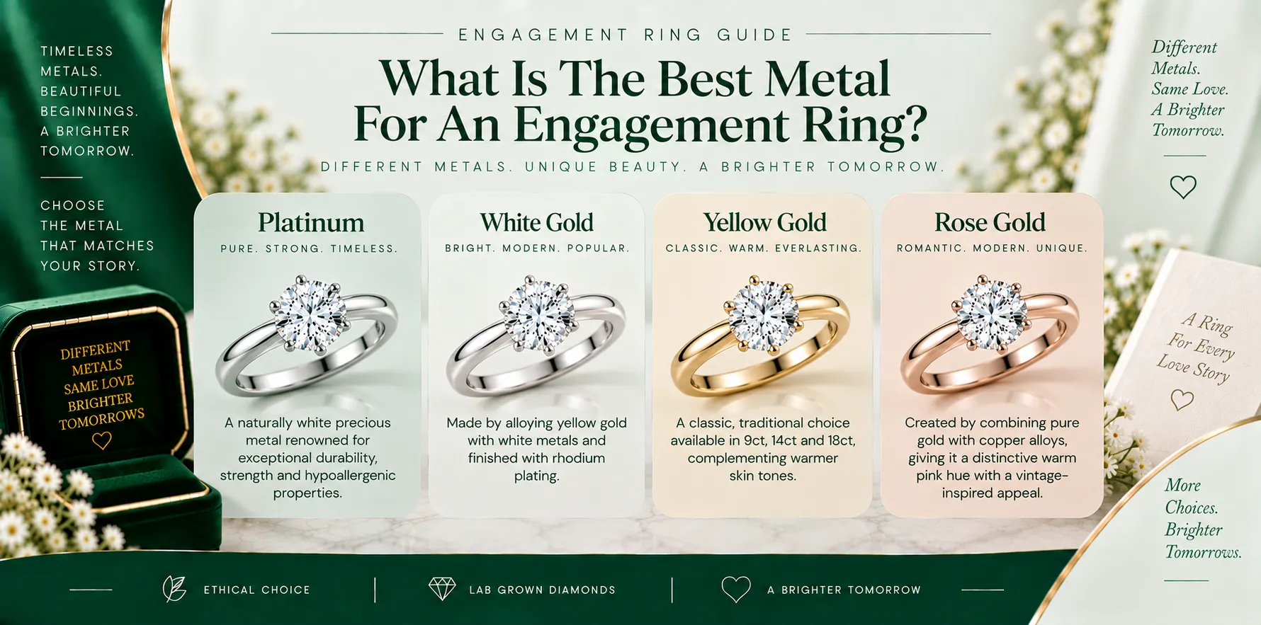 What Is The Best Metal For An Engagement Ring What Is The Best Metal For An Engagement Ring