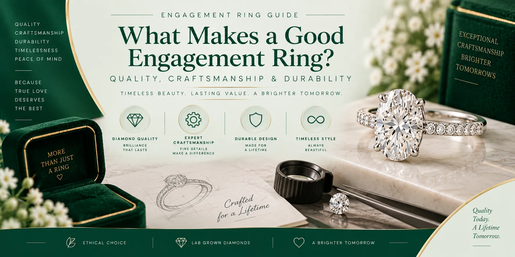 What Makes a Good Engagement Ring Quality, Craftsmanship & Durability