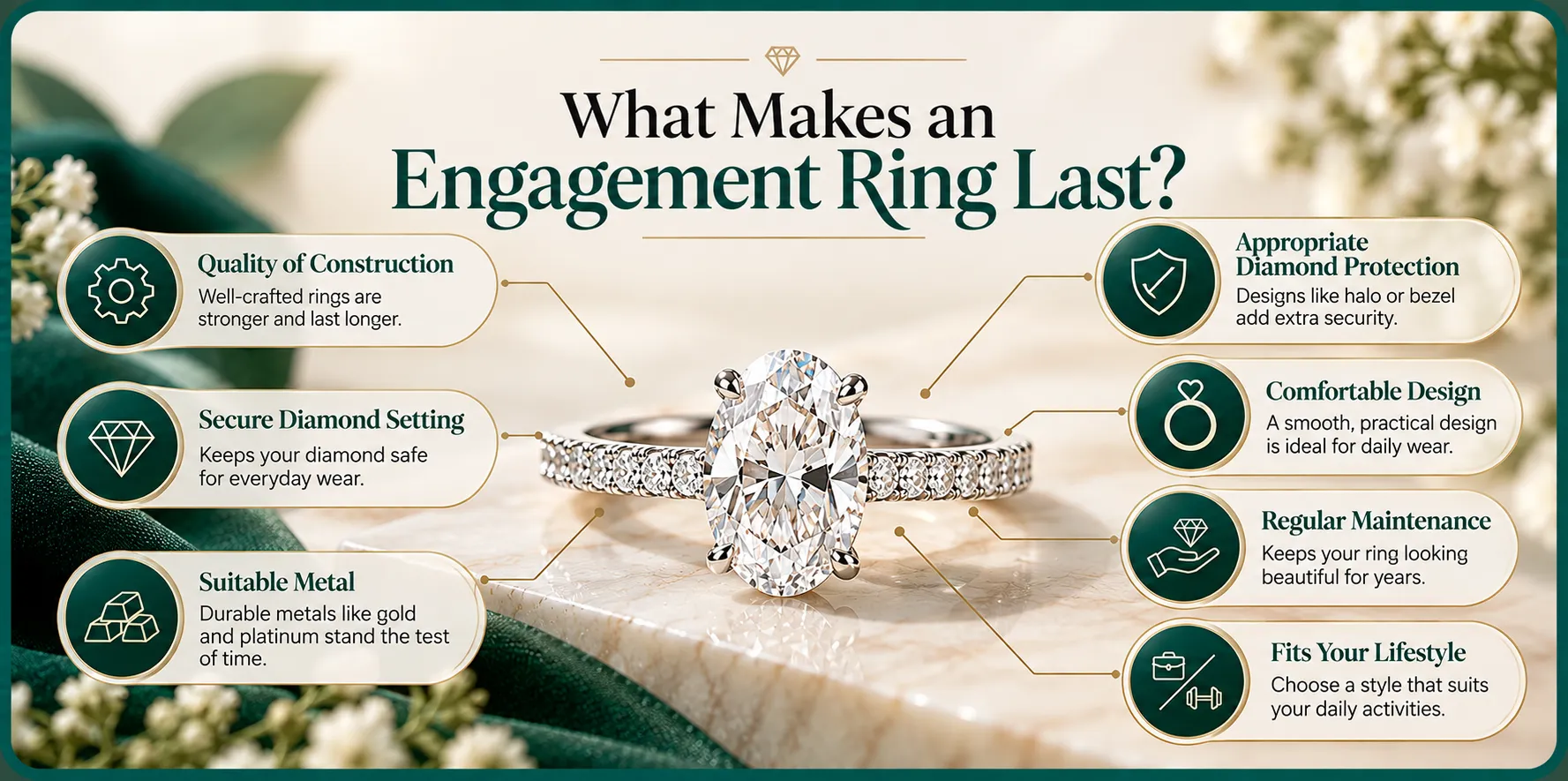 What Makes an Engagement Ring Last What Makes an Engagement Ring Last