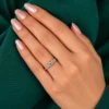 Five stone diamond ring for women