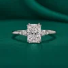 IGI certified lab grown diamond engagement ring