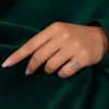 Toi et moi diamond ring for her