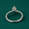 Marquise diamond proposal ring for her