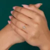 Marquise diamond anniversary gift ring