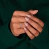 Marquise lab grown diamond anniversary ring for her