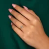 Marquise lab grown diamond anniversary ring