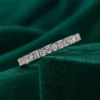 Simple round diamond wedding ring